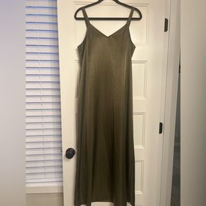 Vince Camuto Satin Green Dress